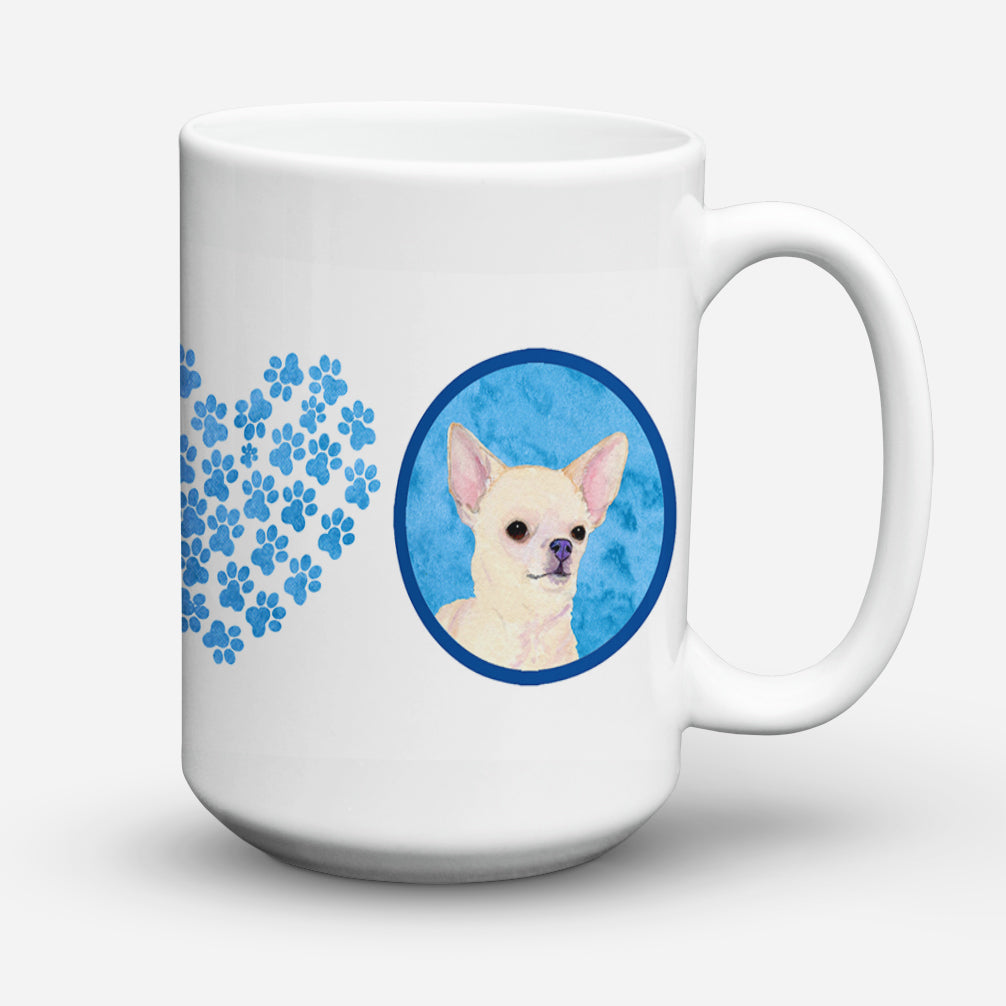 Chihuahua  Dishwasher Safe Microwavable Ceramic Coffee Mug 15 ounce SS4748