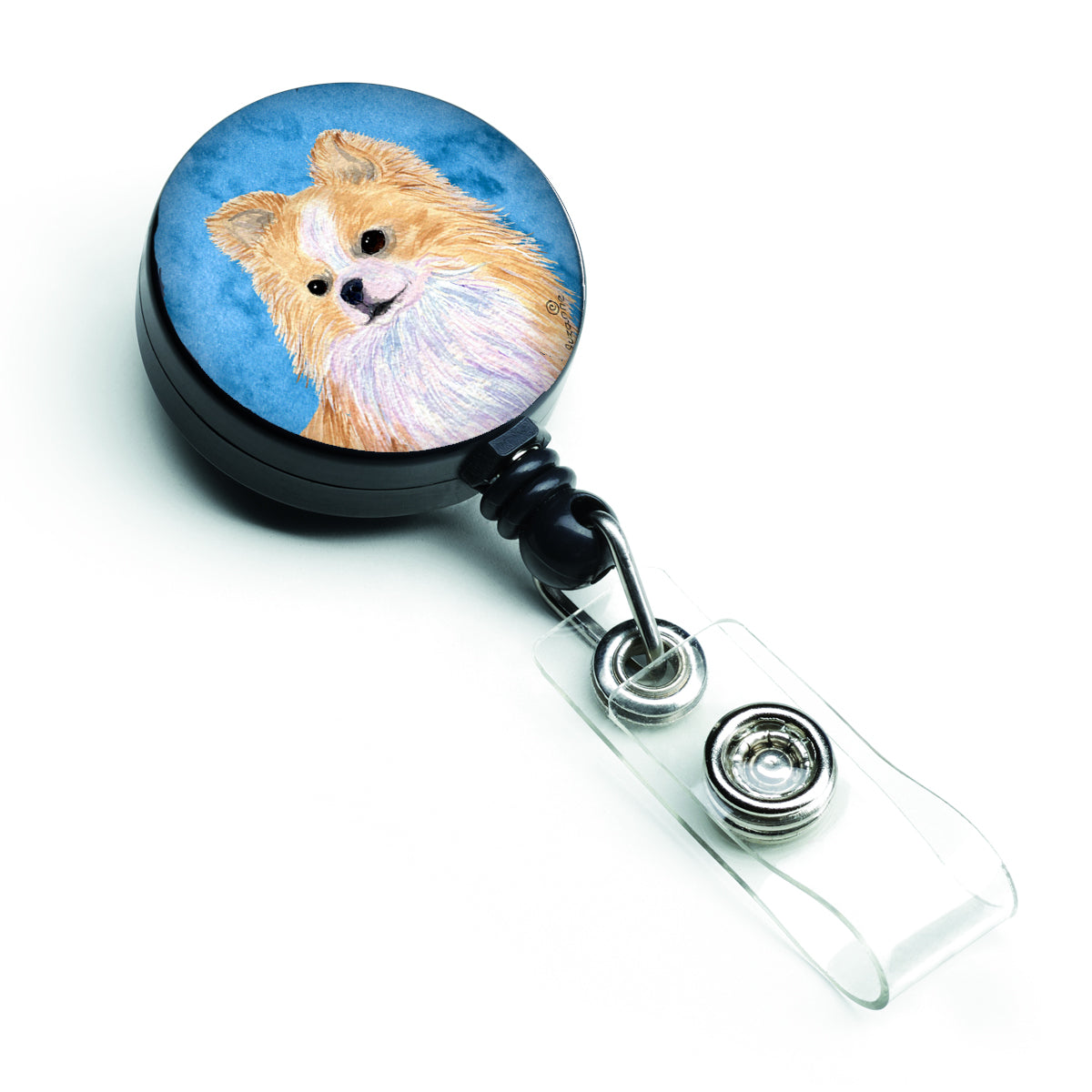 Chihuahua  Retractable Badge Reel or ID Holder with Clip SS4750