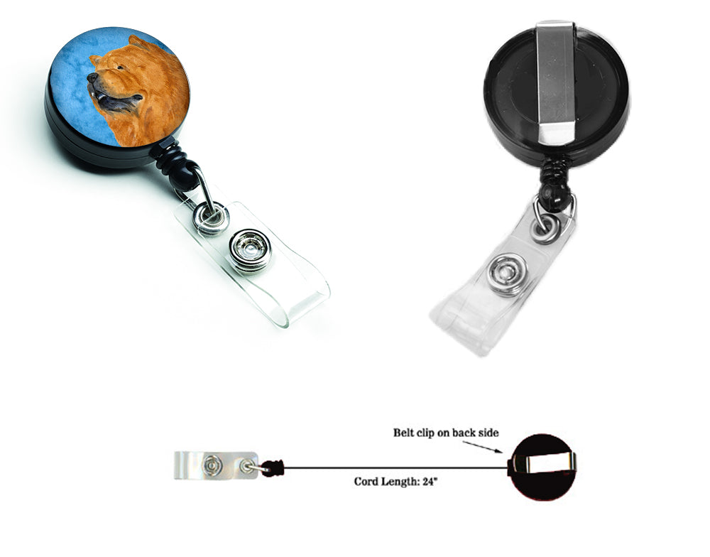 Chow Chow  Retractable Badge Reel or ID Holder with Clip SS4778.