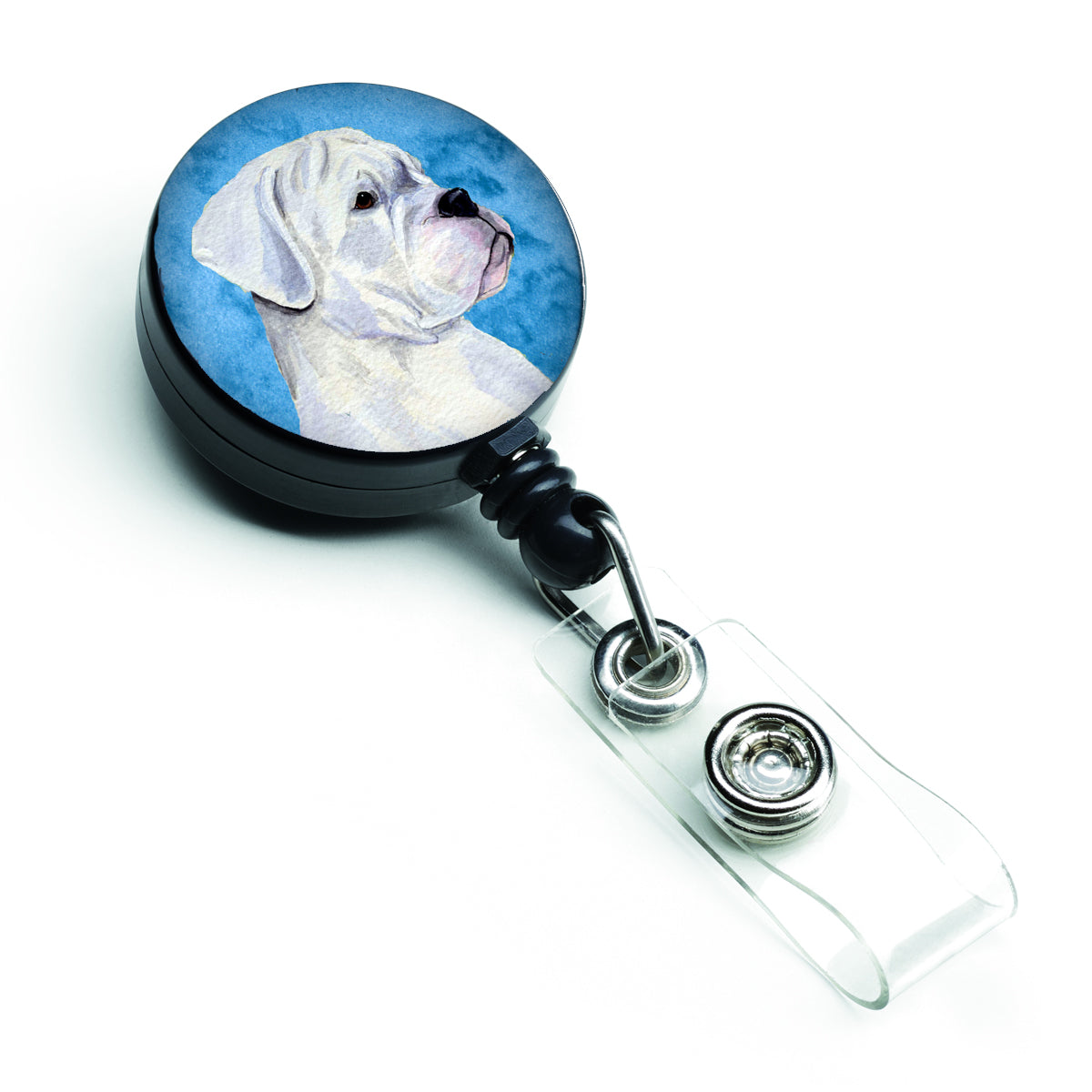 Boxer  Retractable Badge Reel or ID Holder with Clip SS4785