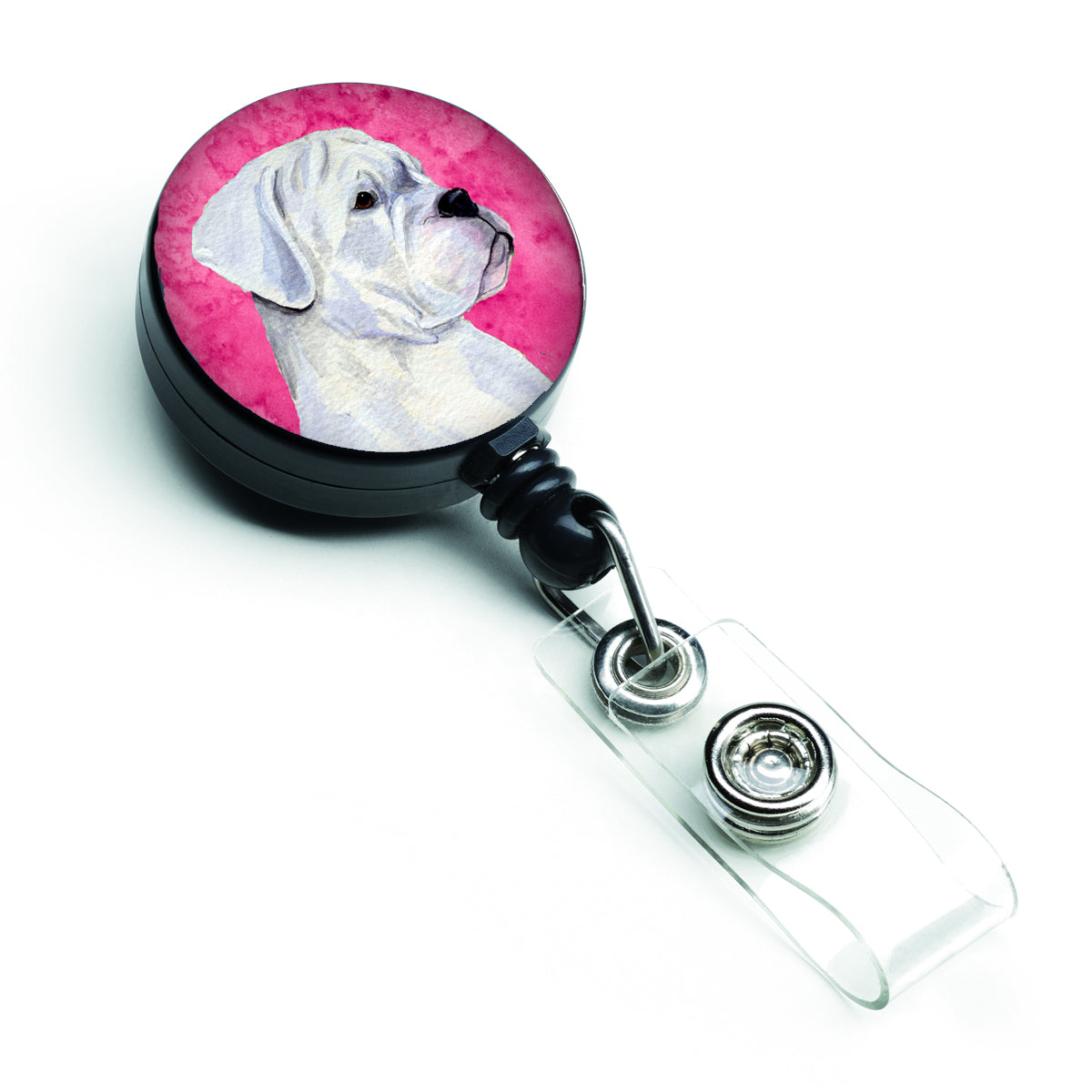 Boxer  Retractable Badge Reel or ID Holder with Clip SS4785