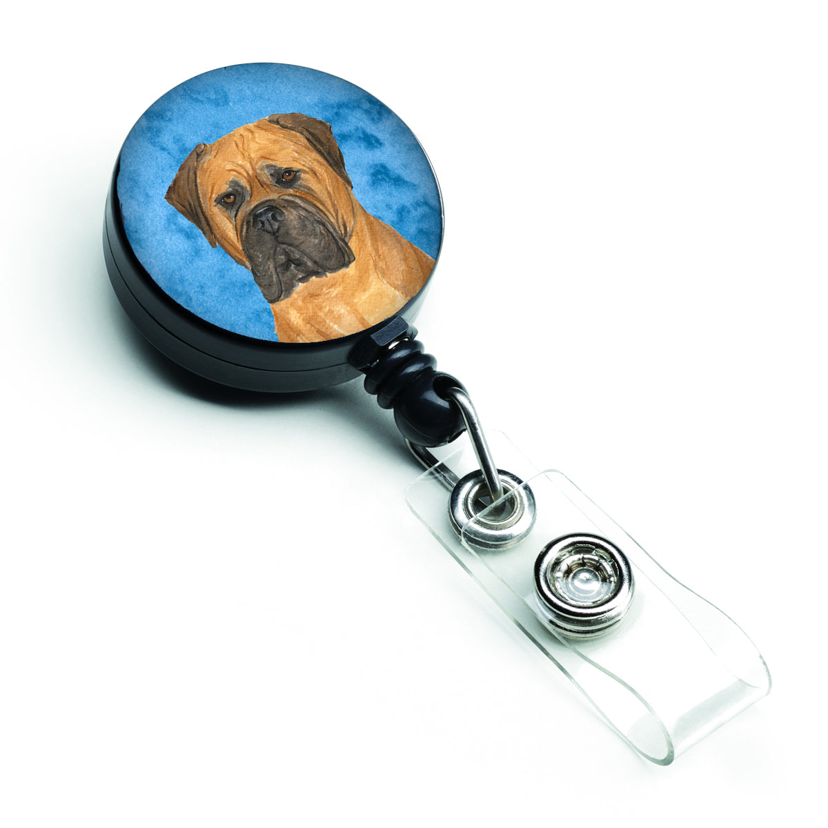 Bullmastiff  Retractable Badge Reel or ID Holder with Clip SS4793.