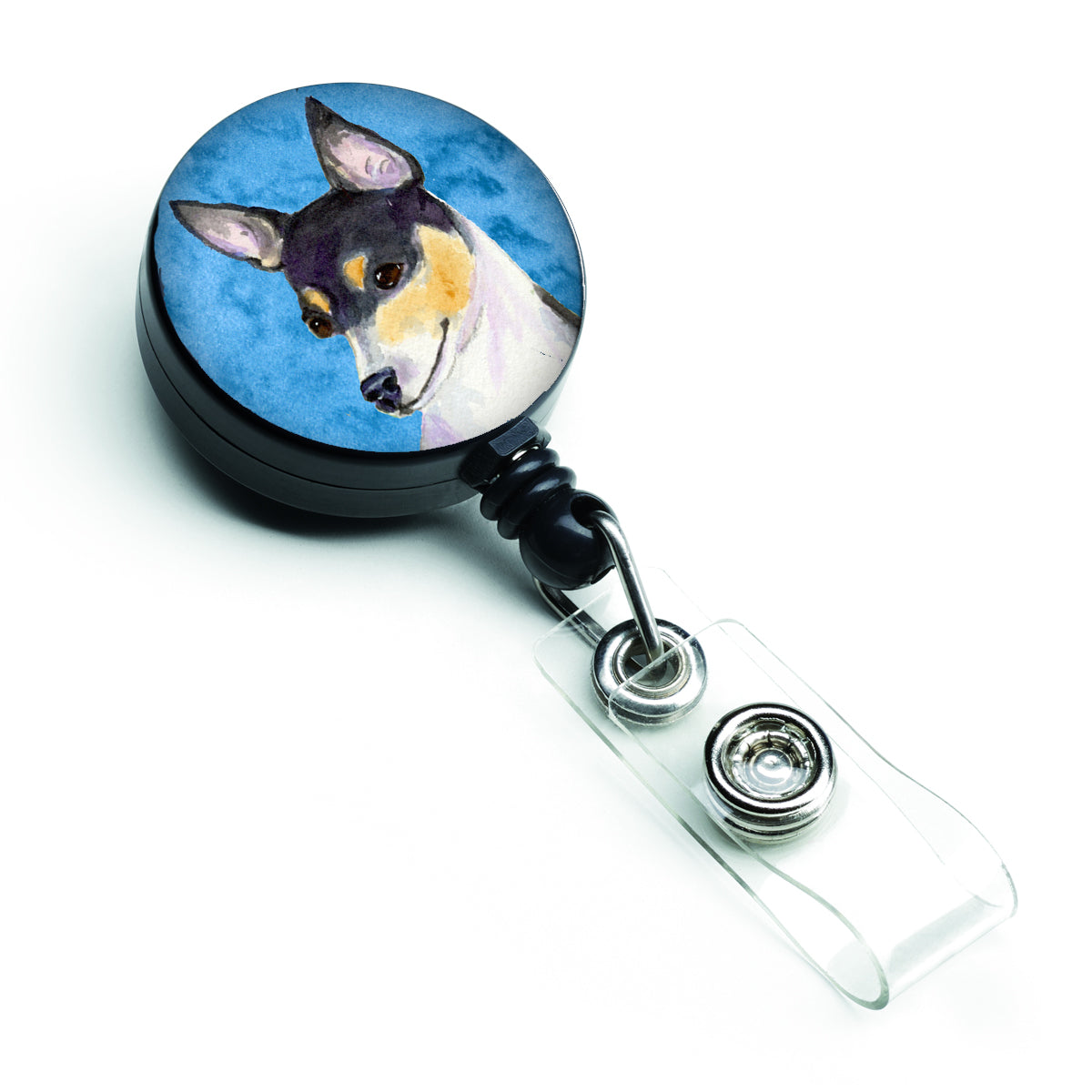 Chihuahua  Retractable Badge Reel or ID Holder with Clip SS4794