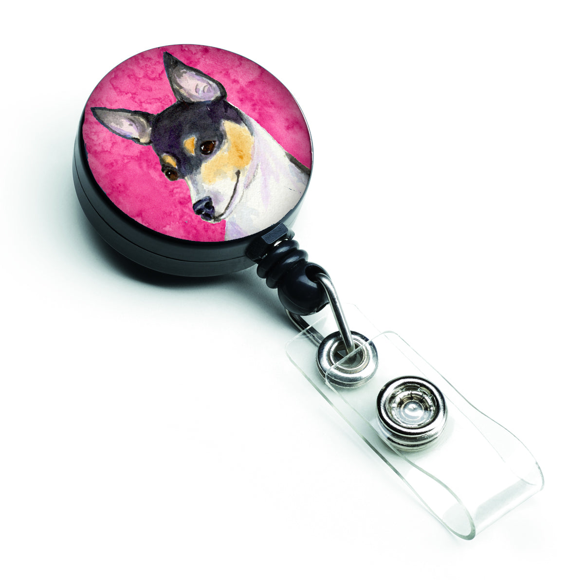 Chihuahua  Retractable Badge Reel or ID Holder with Clip SS4794.