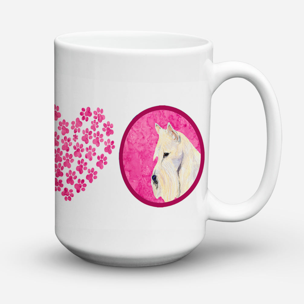 Scottish Terrier Dishwasher Safe Microwavable Ceramic Coffee Mug 15 ounce SS4806