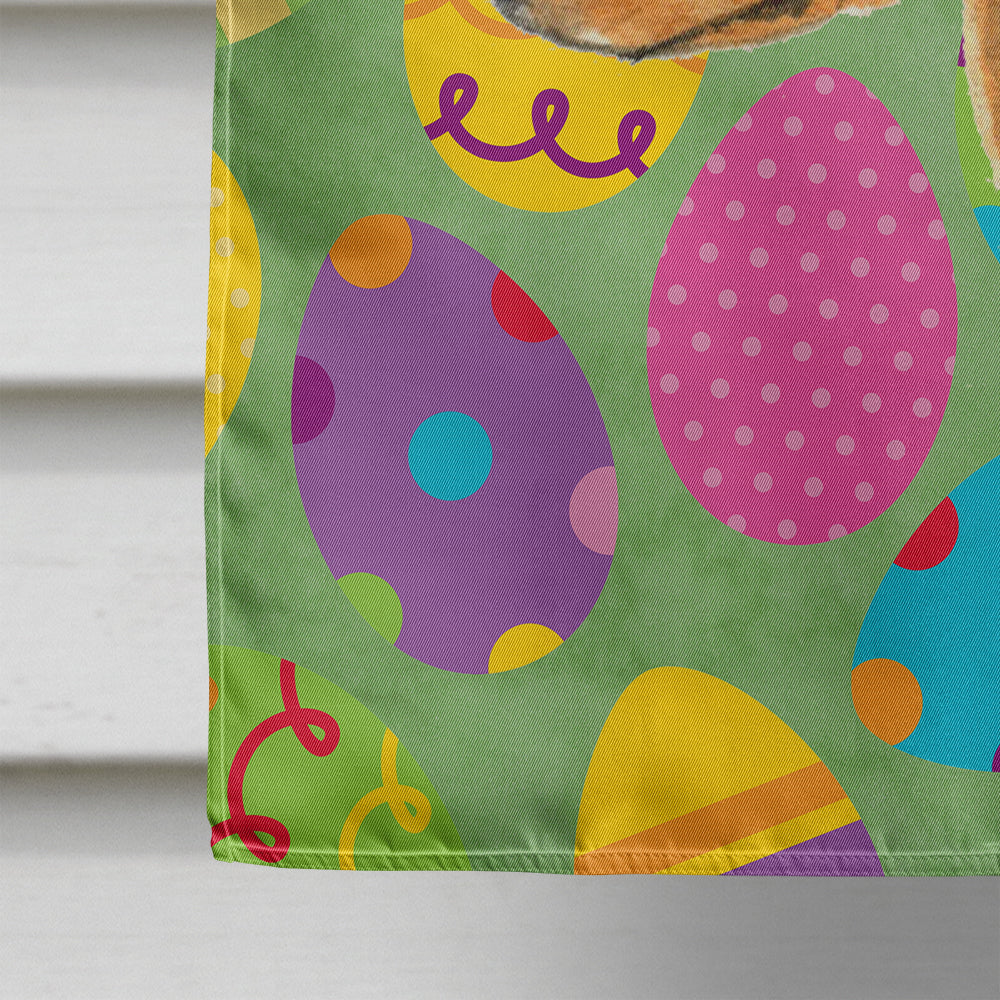 Min Pin Easter Eggtravaganza Flag Canvas House Size