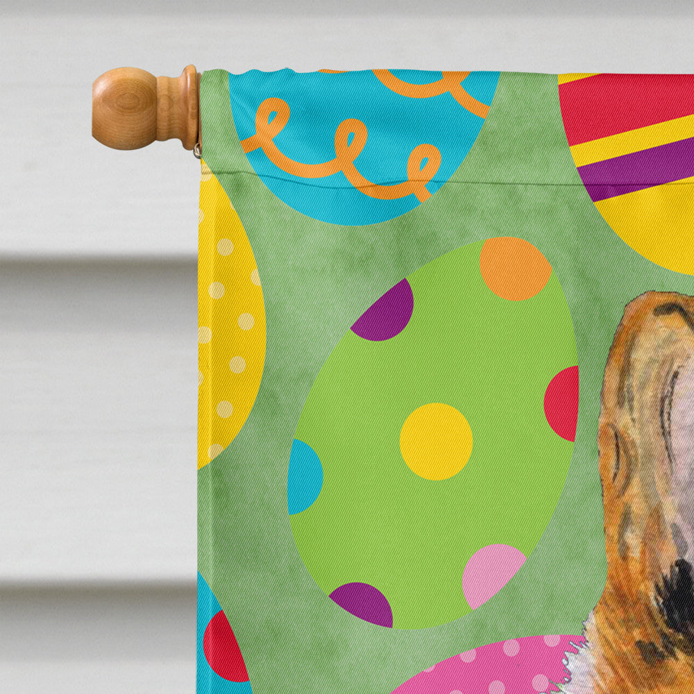 Collie Smooth Easter Eggtravaganza Flag Canvas House Size  the-store.com.