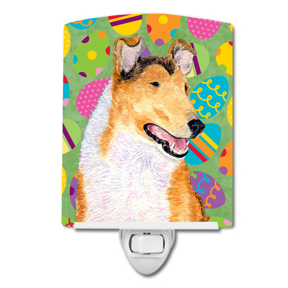 Collie Smooth Easter Eggtravaganza Ceramic Night Light SS4815CNL - the-store.com