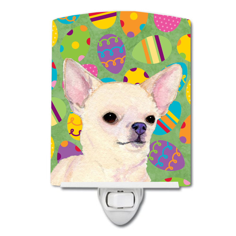 Chihuahua Easter Eggtravaganza Ceramic Night Light SS4817CNL - the-store.com