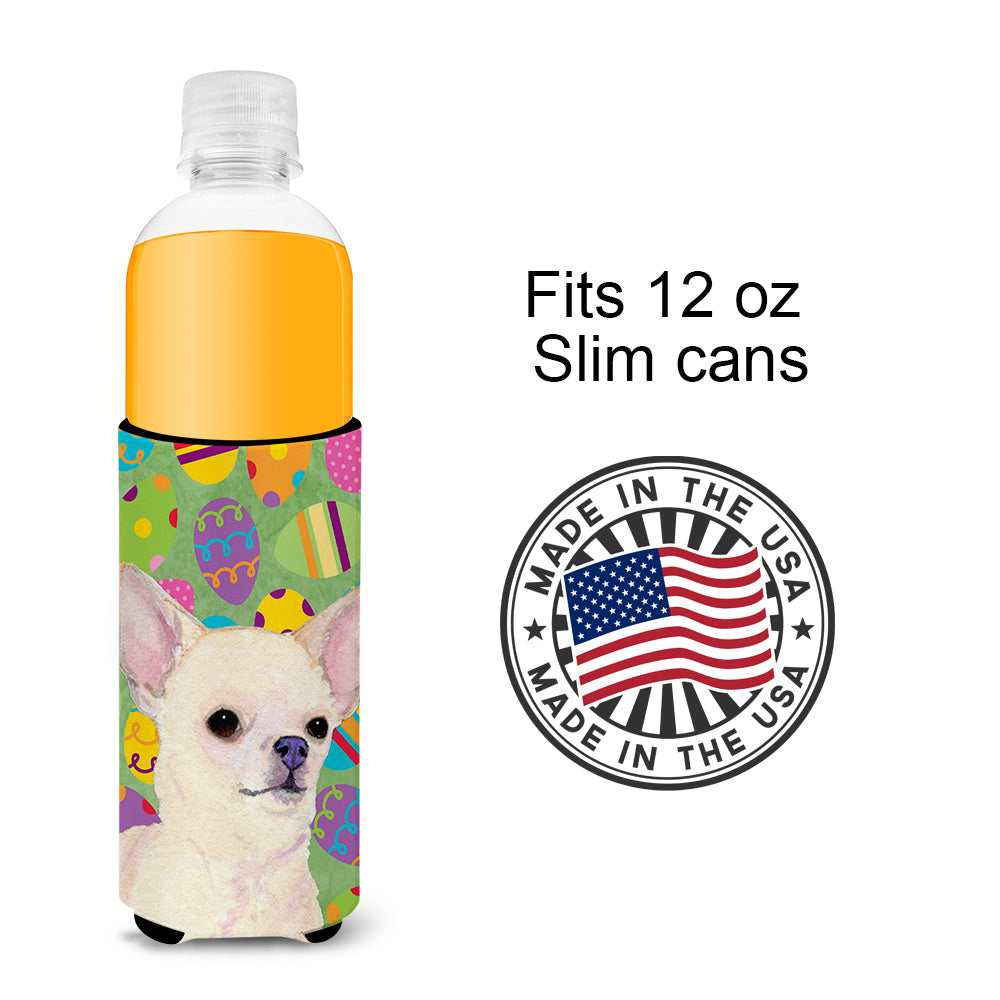 Chihuahua Easter Eggtravaganza Ultra Beverage Insulators for slim cans SS4817MUK