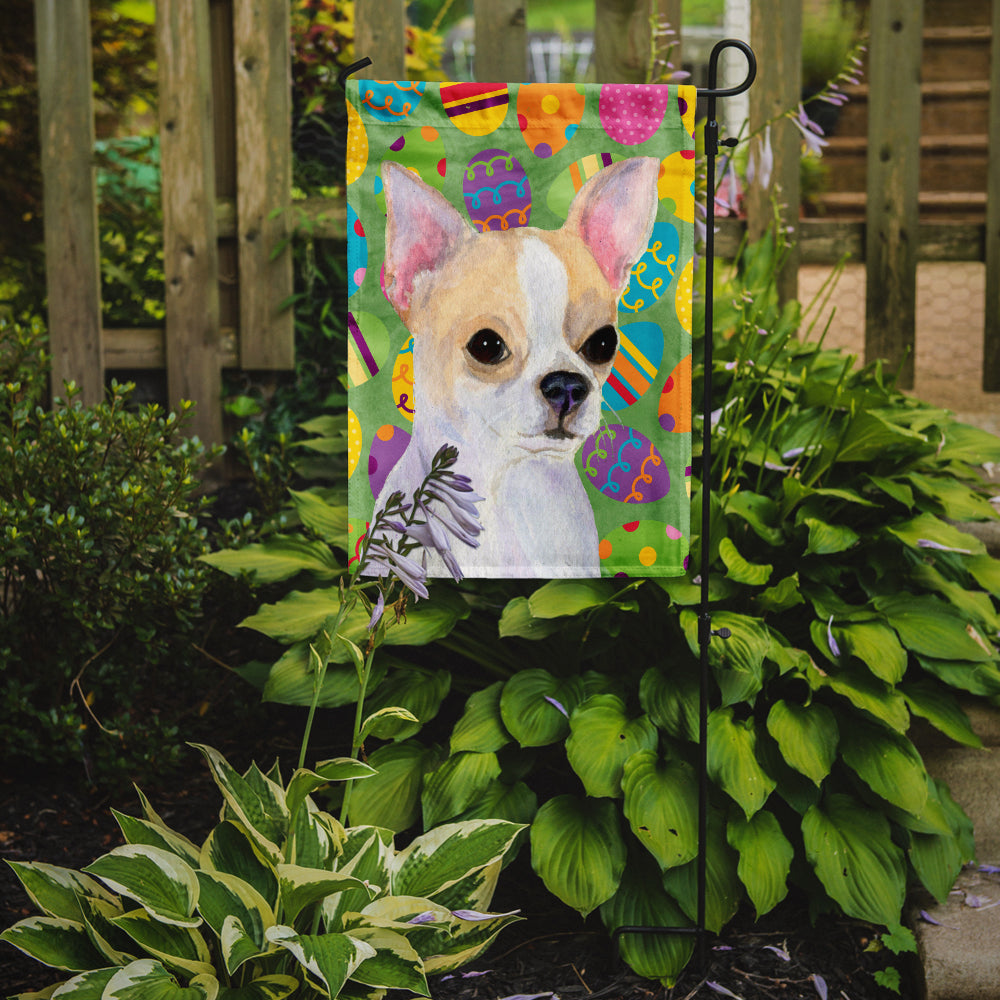 Chihuahua Easter Eggtravaganza Flag Garden Size  the-store.com.