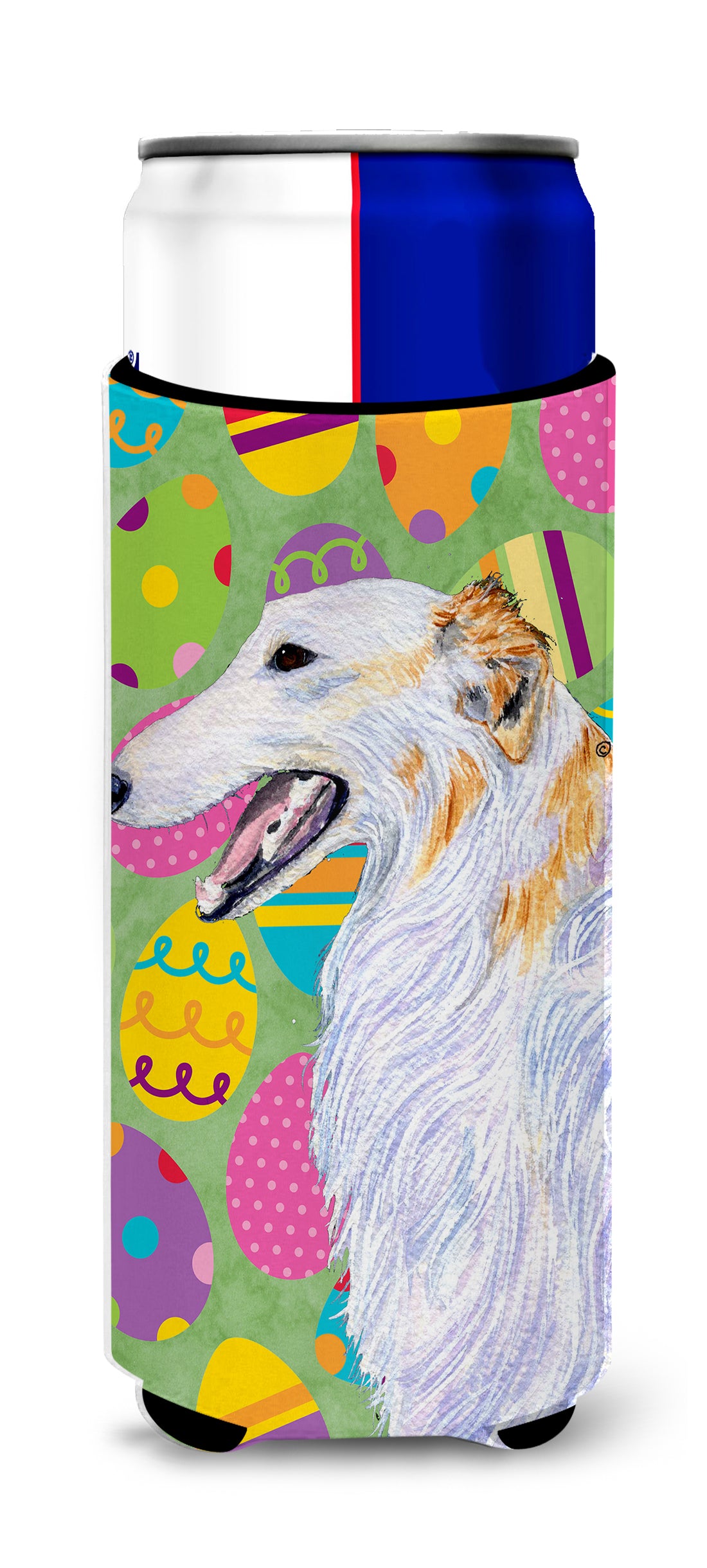 Borzoi Easter Eggtravaganza Ultra Beverage Insulators for slim cans SS4820MUK