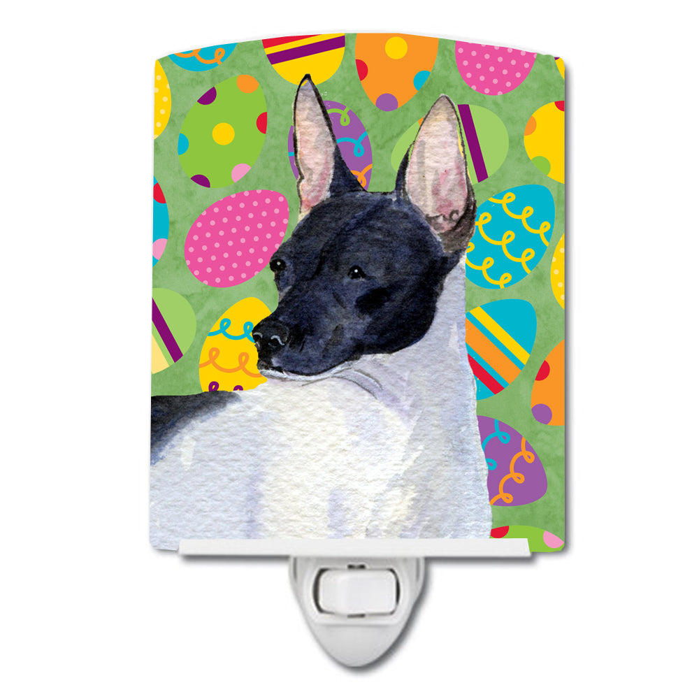 Rat Terrier Easter Eggtravaganza Ceramic Night Light SS4825CNL - the-store.com