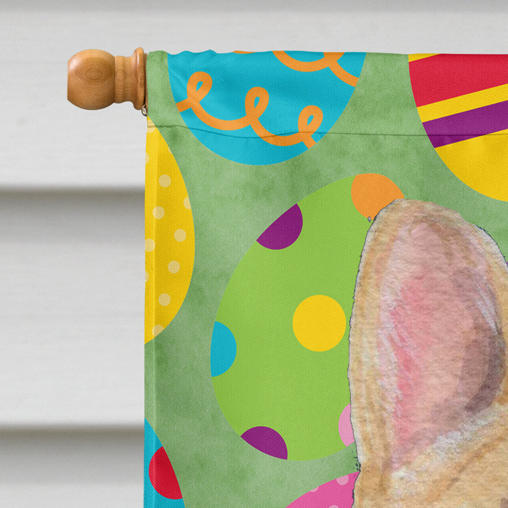 French Bulldog Easter Eggtravaganza Flag Canvas House Size  the-store.com.