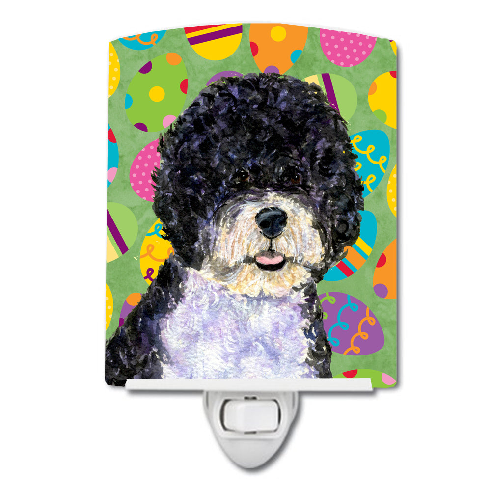 Portuguese Water Dog Easter Eggtravaganza Ceramic Night Light SS4835CNL - the-store.com