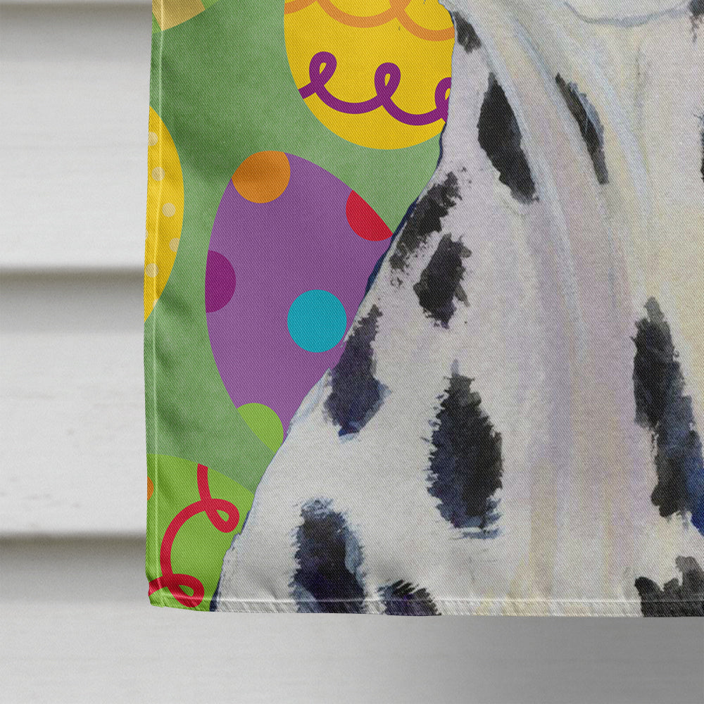 Dalmatian Easter Eggtravaganza Flag Canvas House Size  the-store.com.