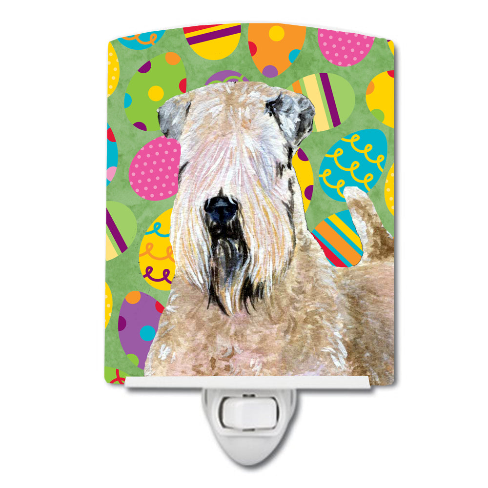 Wheaten Terrier Soft Coated Easter Eggtravaganza Ceramic Night Light SS4838CNL - the-store.com