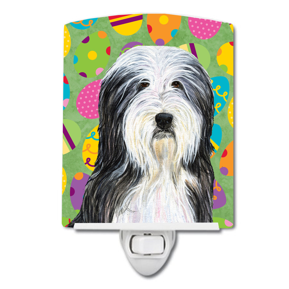 Bearded Collie Easter Eggtravaganza Ceramic Night Light SS4842CNL - the-store.com