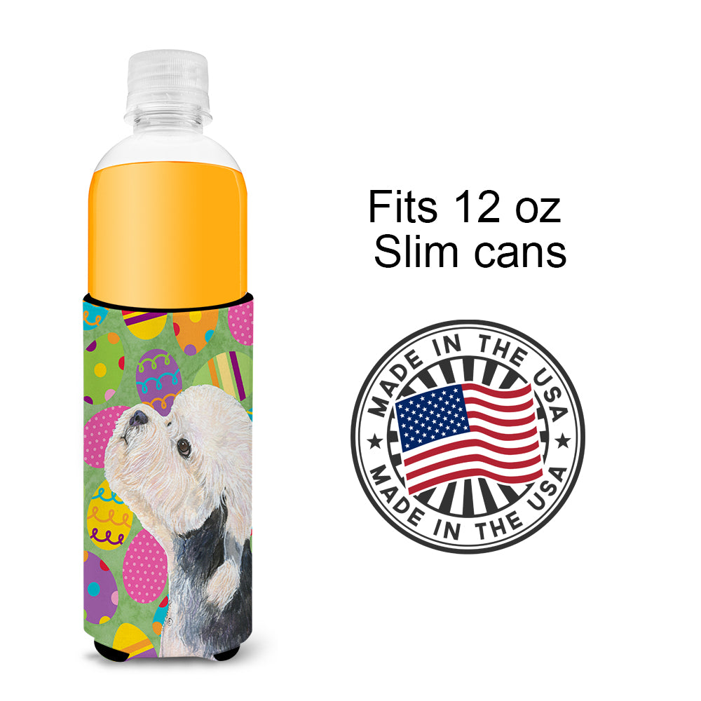 Dandie Dinmont Terrier Easter Eggtravaganza Ultra Beverage Insulators for slim cans SS4848MUK