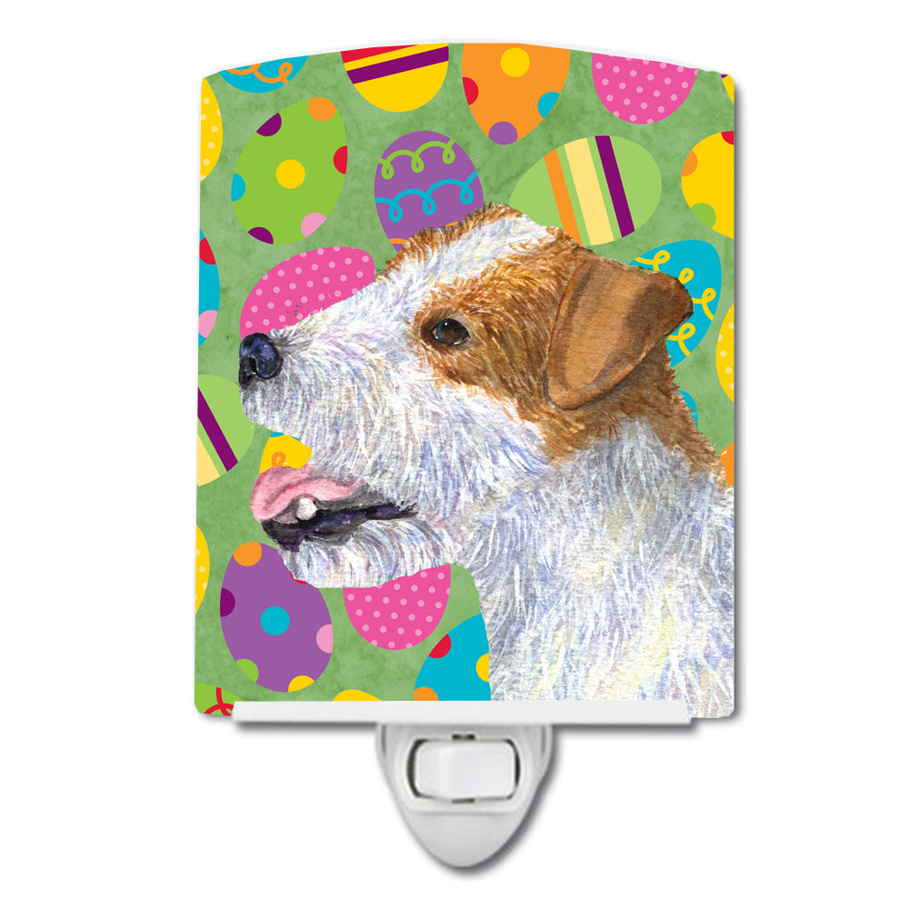 Jack Russell Terrier Easter Eggtravaganza Ceramic Night Light SS4849CNL - the-store.com