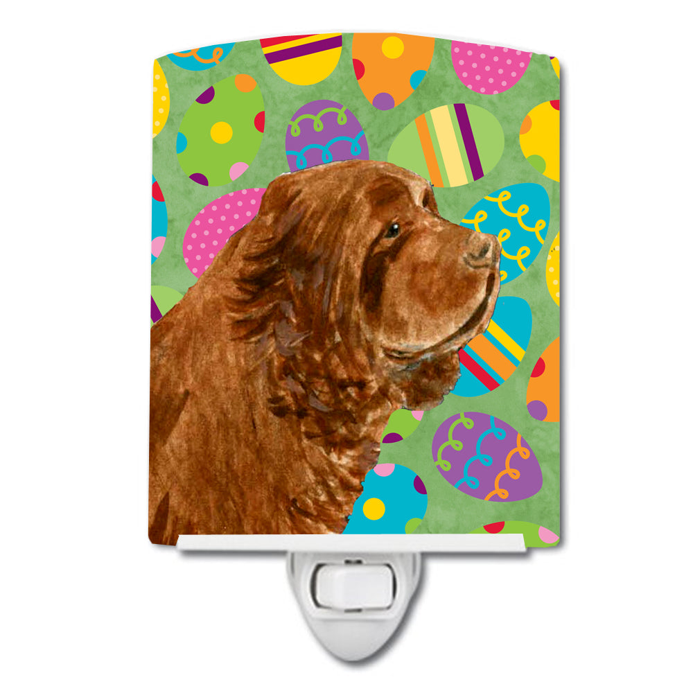 Sussex Spaniel Easter Eggtravaganza Ceramic Night Light SS4855CNL - the-store.com