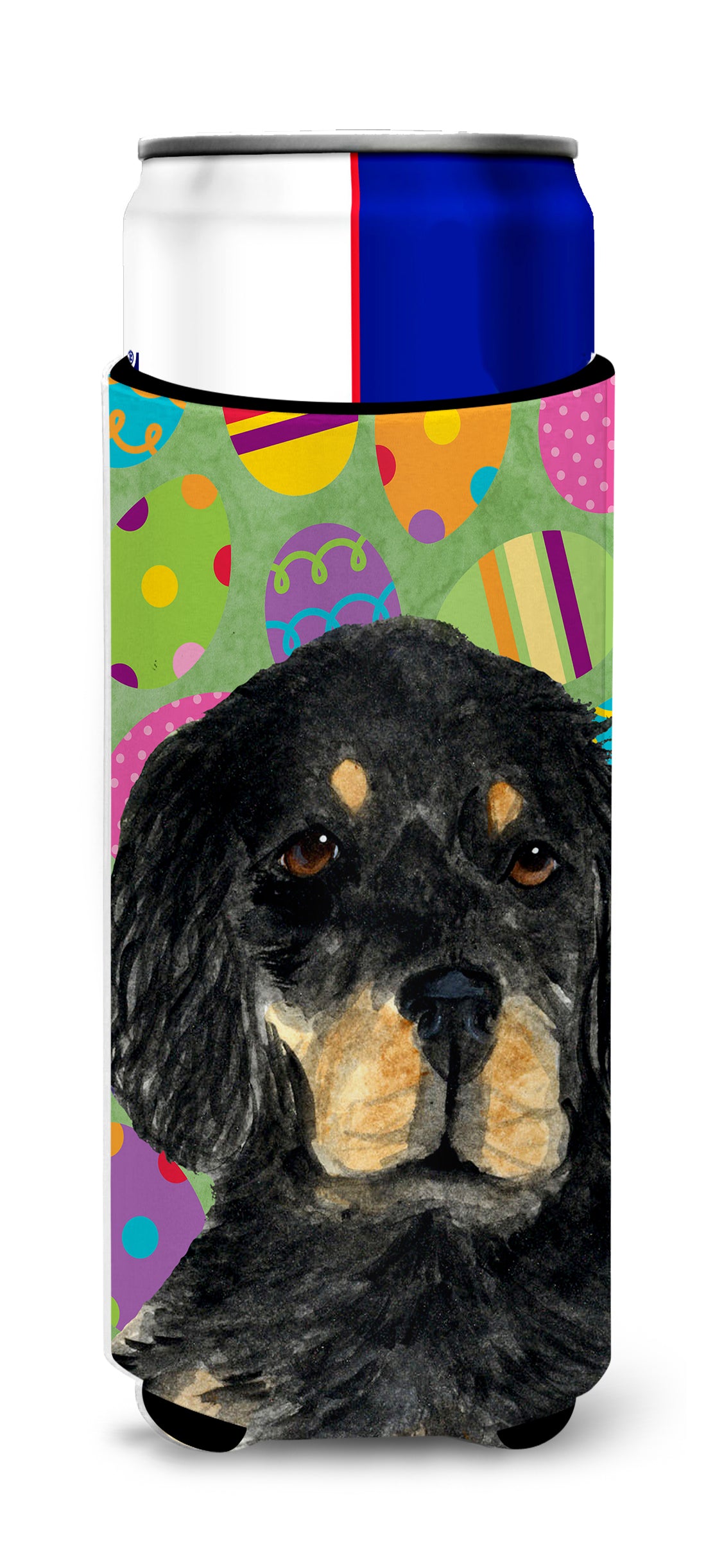 Gordon Setter Easter Eggtravaganza Ultra Beverage Insulators for slim cans SS4860MUK.