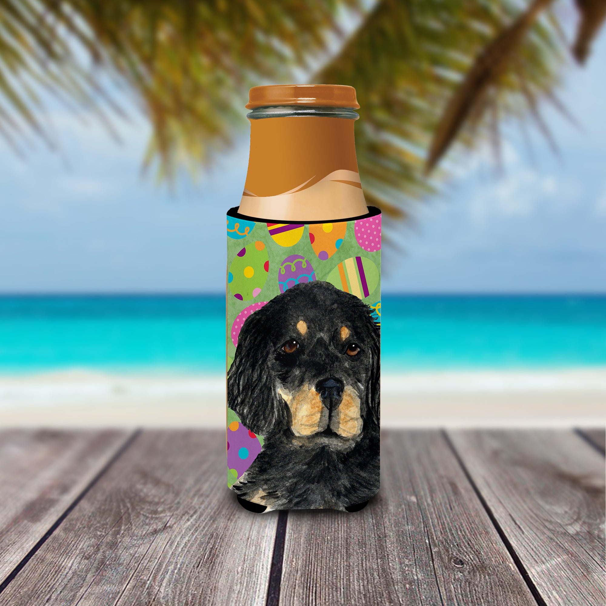 Gordon Setter Easter Eggtravaganza Ultra Beverage Insulators for slim cans SS4860MUK