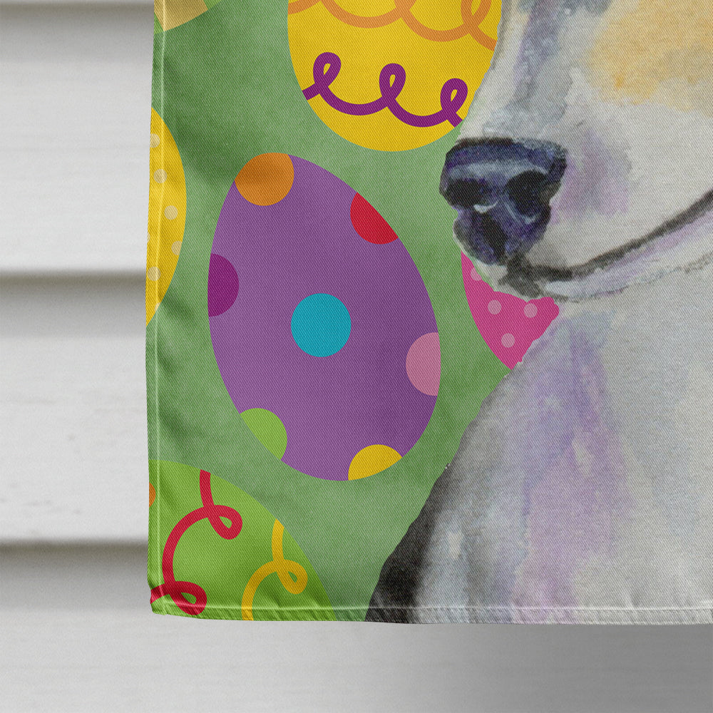 Chihuahua Easter Eggtravaganza Flag Canvas House Size  the-store.com.