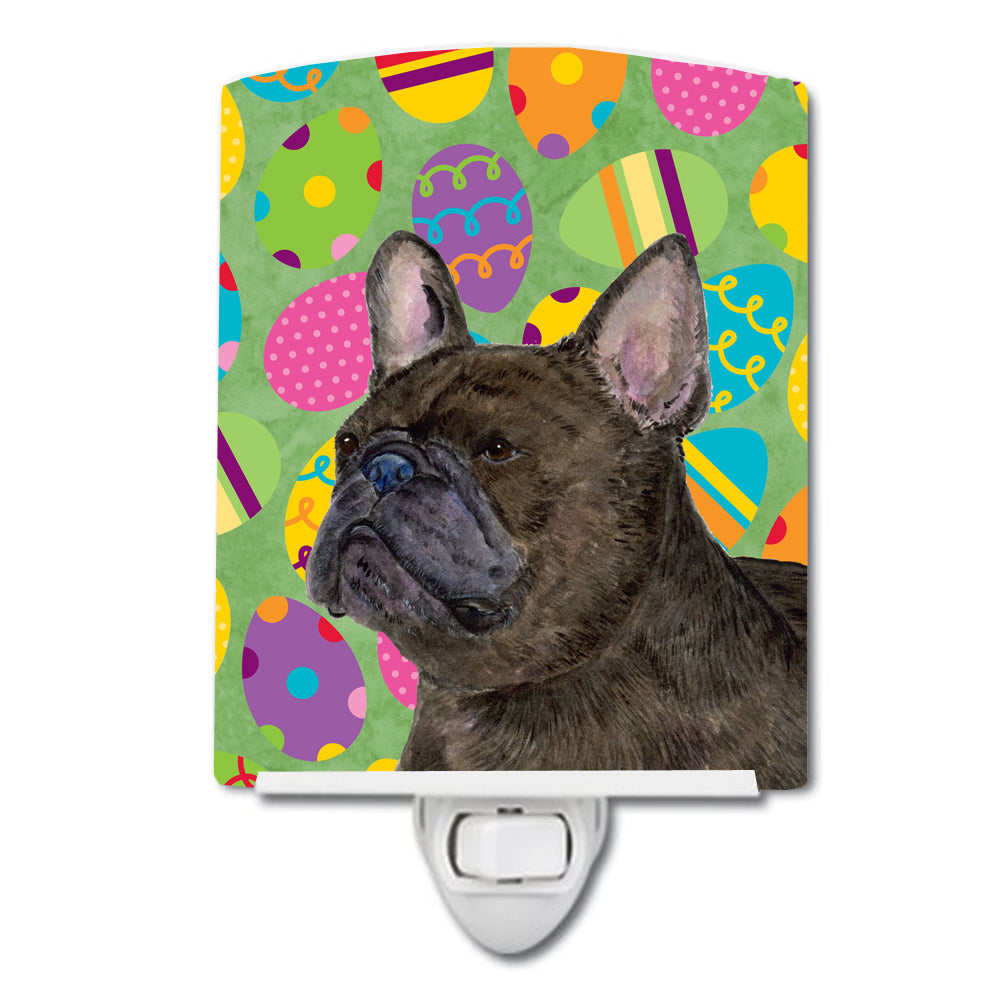 French Bulldog Easter Eggtravaganza Ceramic Night Light SS4864CNL - the-store.com