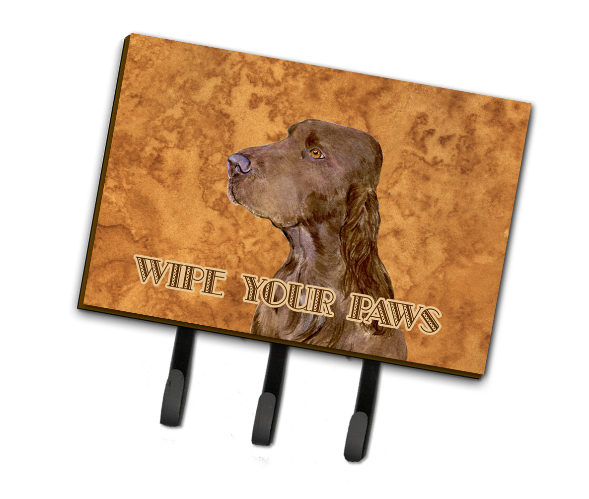 Field Spaniel Wipe your Paws Leash or Key Holder  the-store.com.