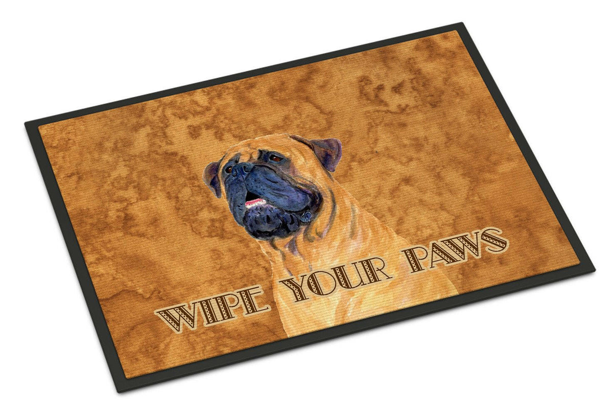 Mastiff Wipe your Paws Indoor or Outdoor Mat 24x36 SS4881JMAT - the-store.com