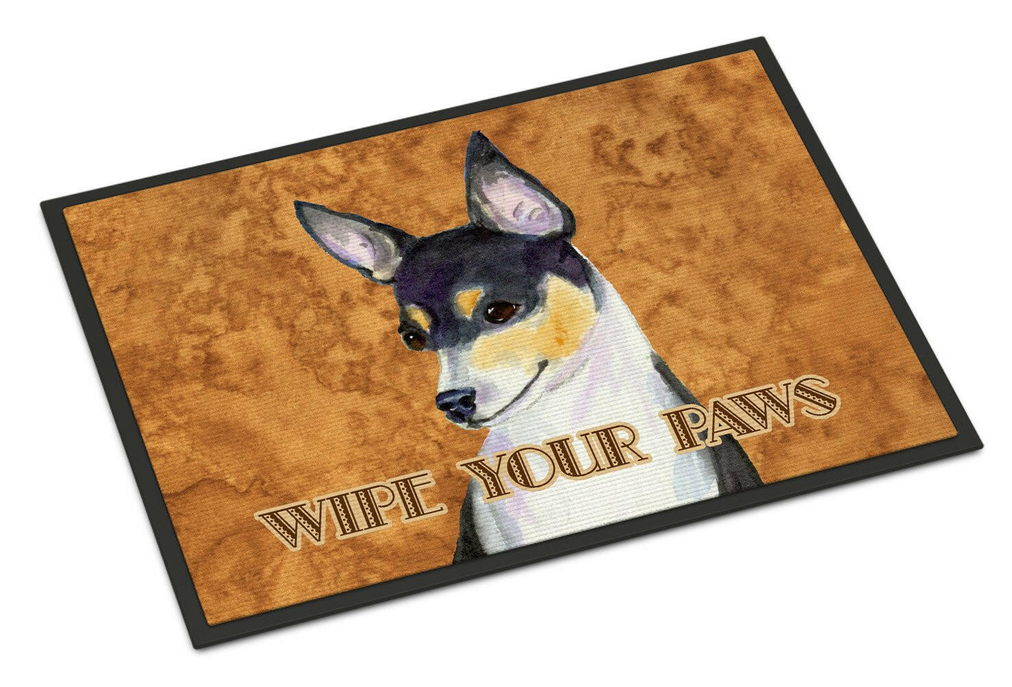 Toy Fox Terrier Wipe your Paws Indoor or Outdoor Mat 18x27 SS4882MAT - the-store.com