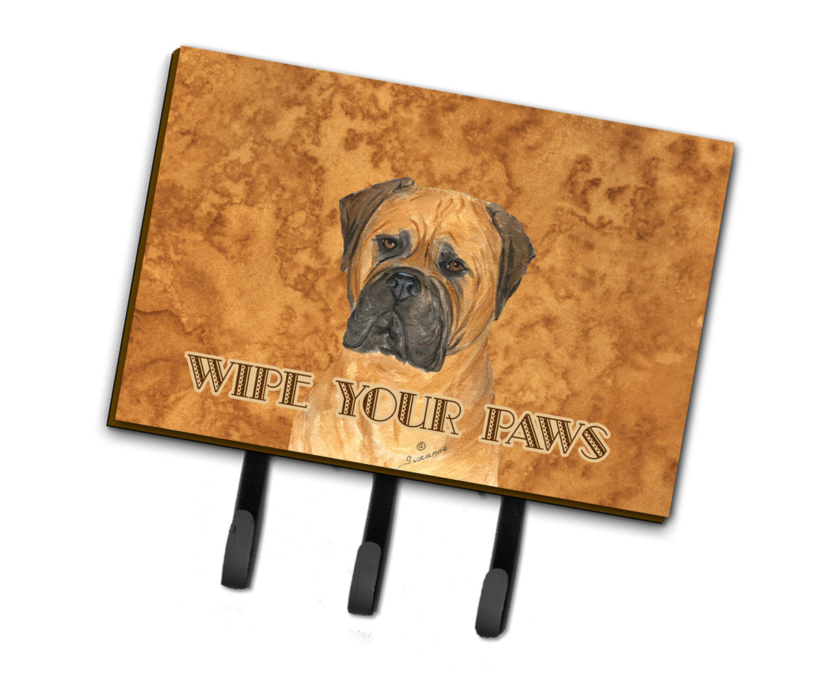 Bullmastiff Wipe your Paws Leash or Key Holder  the-store.com.