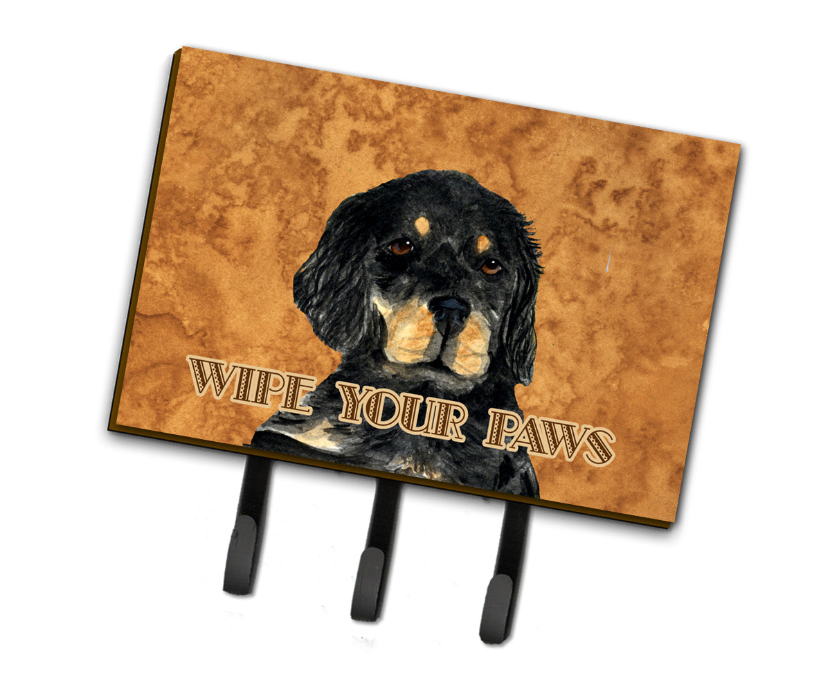 Gordon Setter Wipe your Paws Leash or Key Holder  the-store.com.