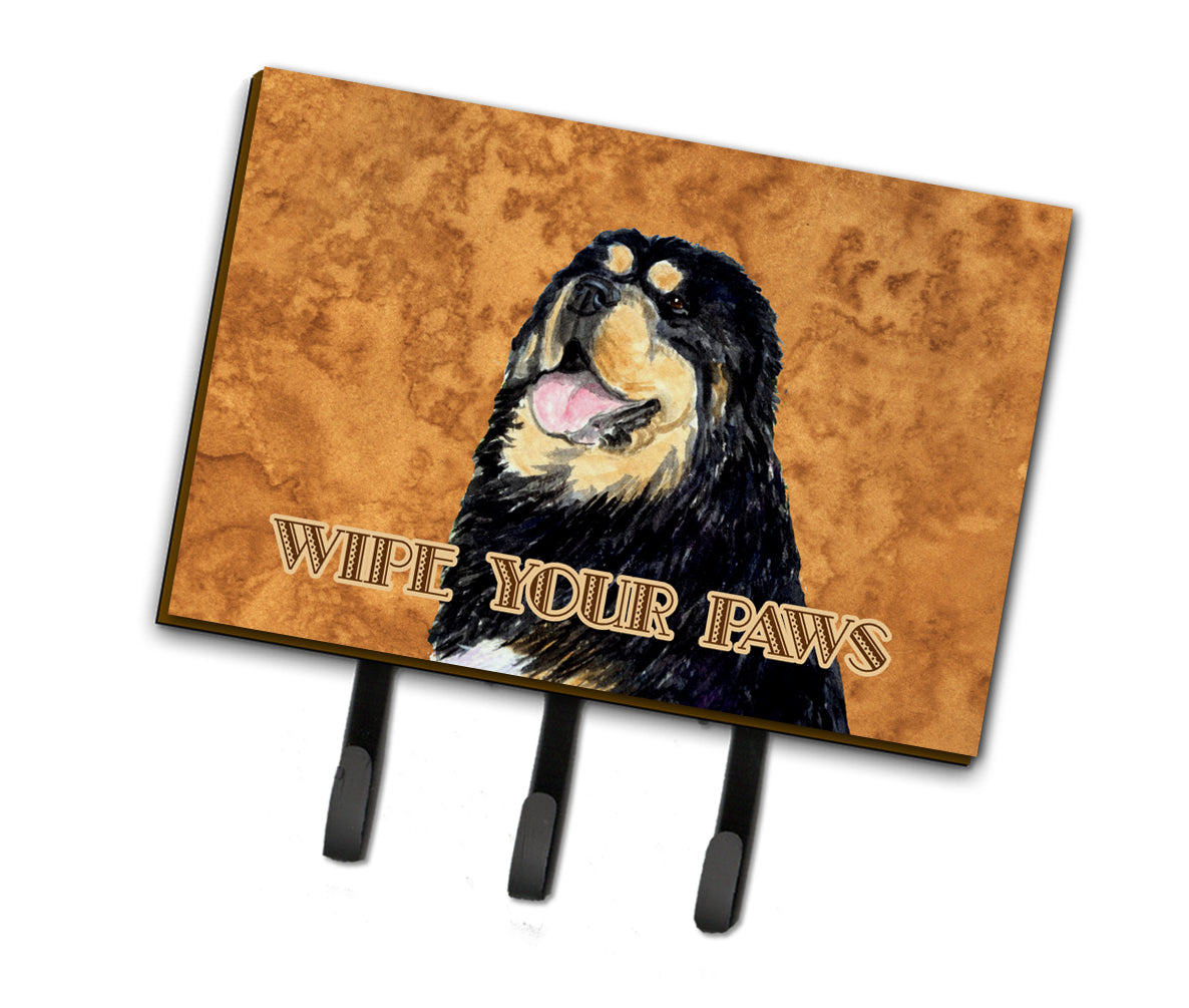 Tibetan Spaniel Wipe your Paws Leash or Key Holder  the-store.com.