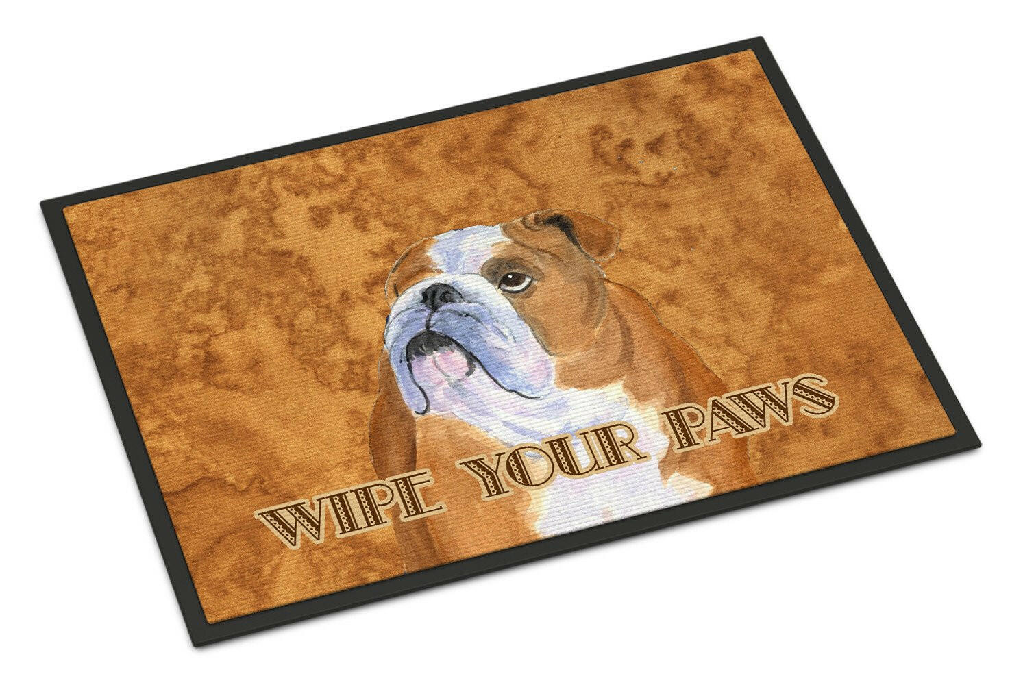 Bulldog English Wipe your Paws Indoor or Outdoor Mat 24x36 SS4893JMAT - the-store.com