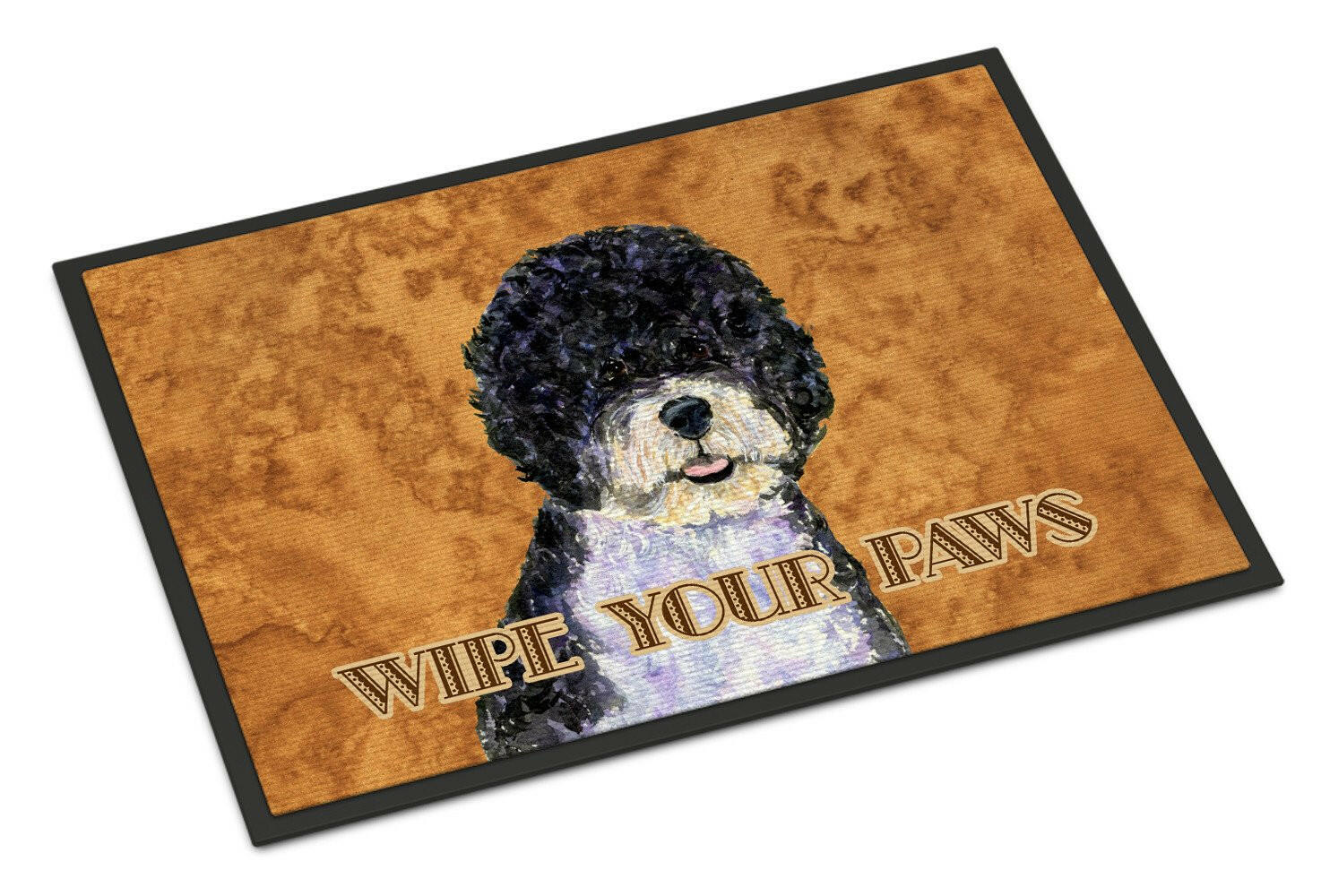 Portuguese Water Dog Wipe your Paws Indoor or Outdoor Mat 24x36 SS4894JMAT - the-store.com