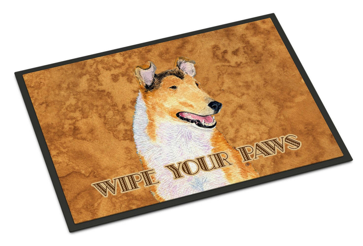 Collie Smooth Wipe your Paws Indoor or Outdoor Mat 24x36 SS4903JMAT - the-store.com