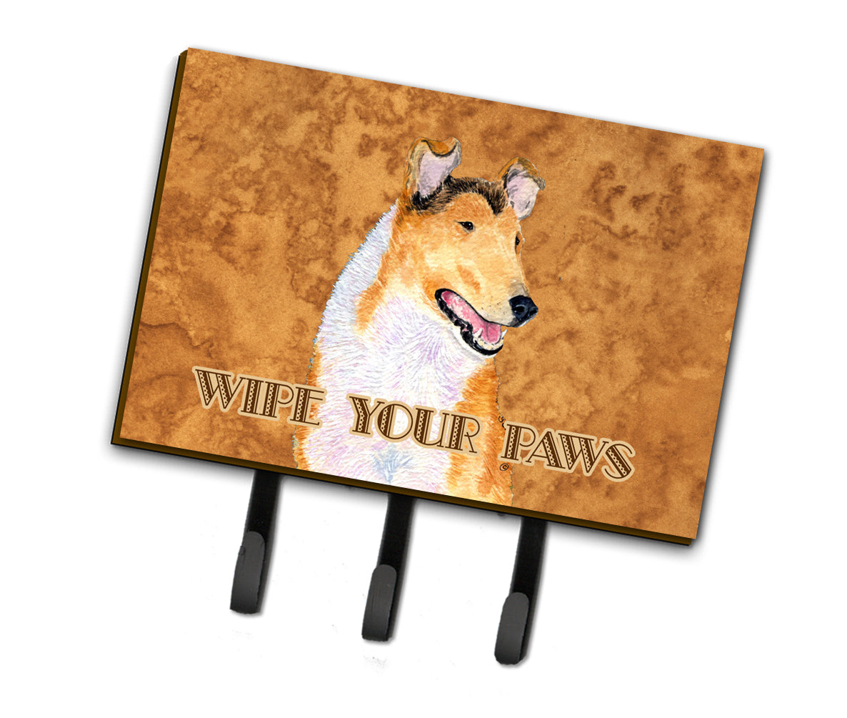 Collie Smooth Wipe your Paws Leash or Key Holder