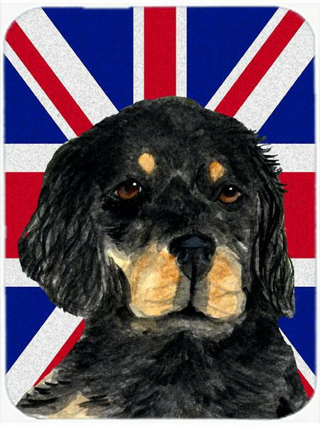 Gordon Setter with English Union Jack British Flag Mouse Pad, Hot Pad or Trivet SS4957MP by Caroline's Treasures