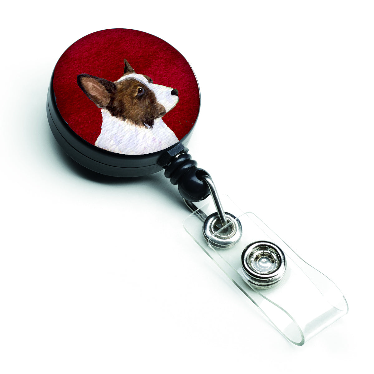 Corgi Retractable Badge Reel or ID Holder with Clip.