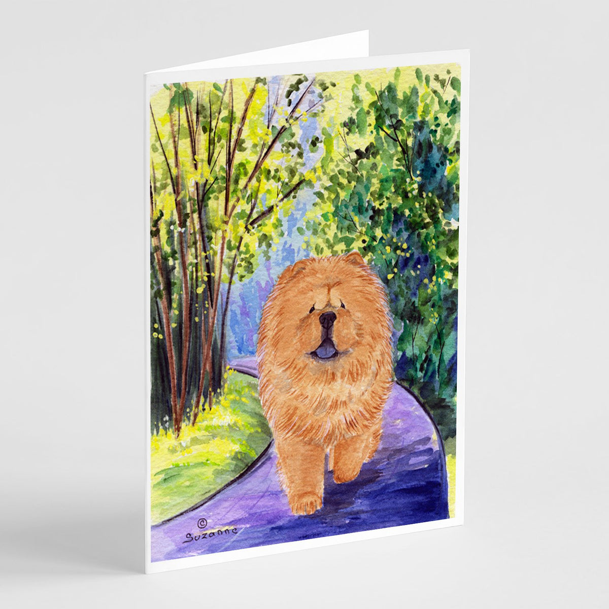 Buy this Black Chow Chow Greeting Cards and Envelopes Pack of 8