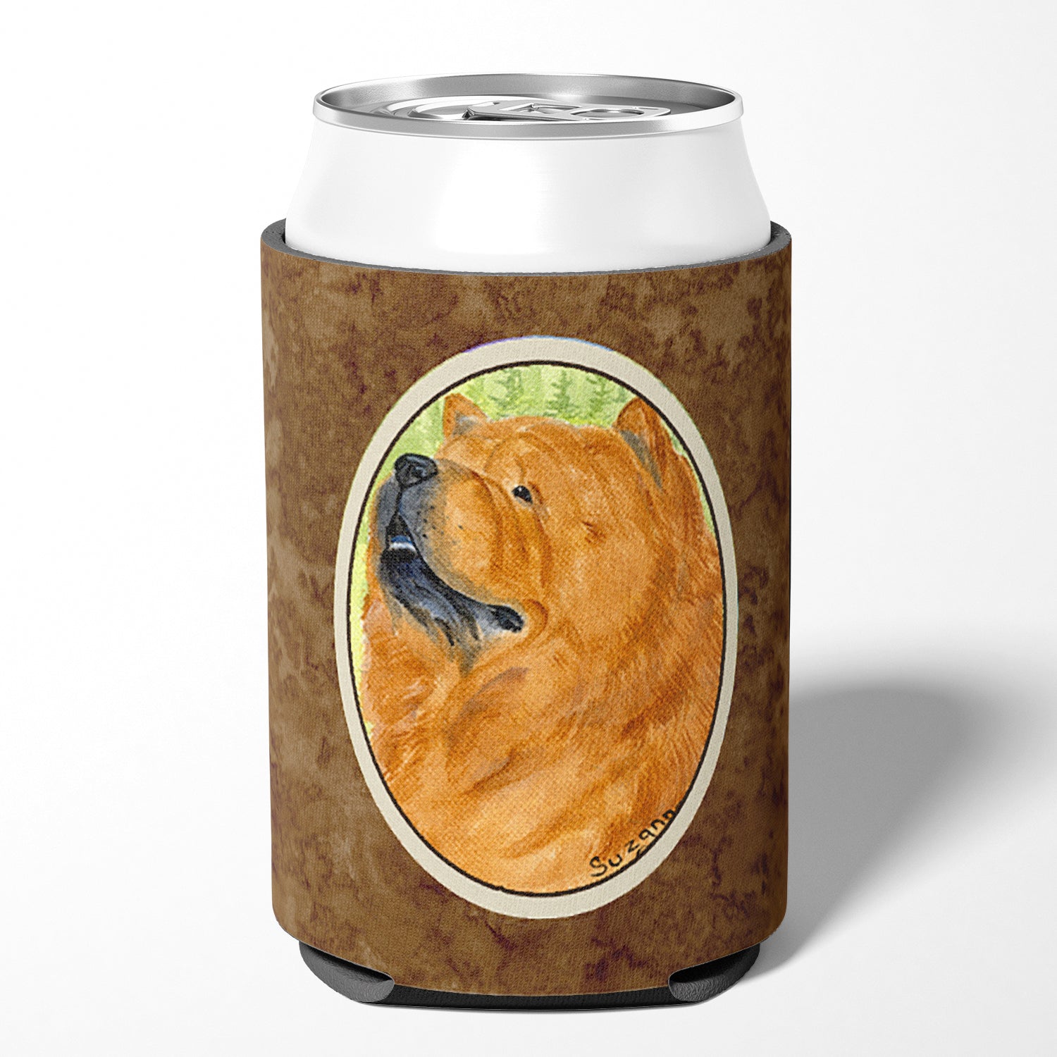 Chow Chow Can or Bottle Beverage Insulator Hugger.