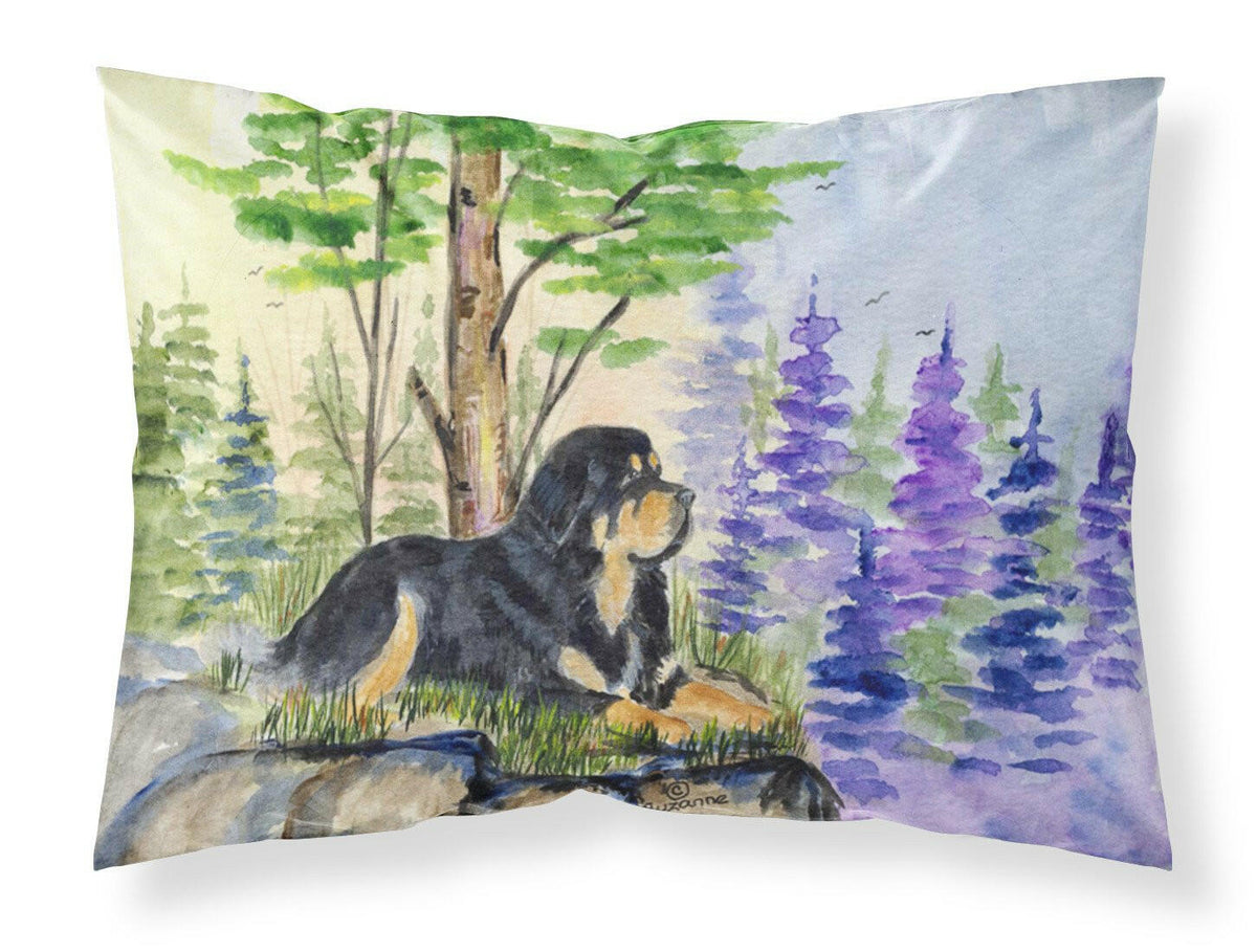 Tibetan Mastiff Moisture wicking Fabric standard pillowcase by Caroline&#39;s Treasures