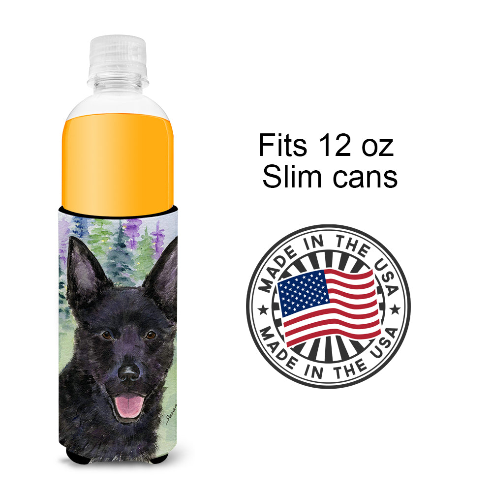 Australian Kelpie Ultra Beverage Insulators for slim cans SS8013MUK.
