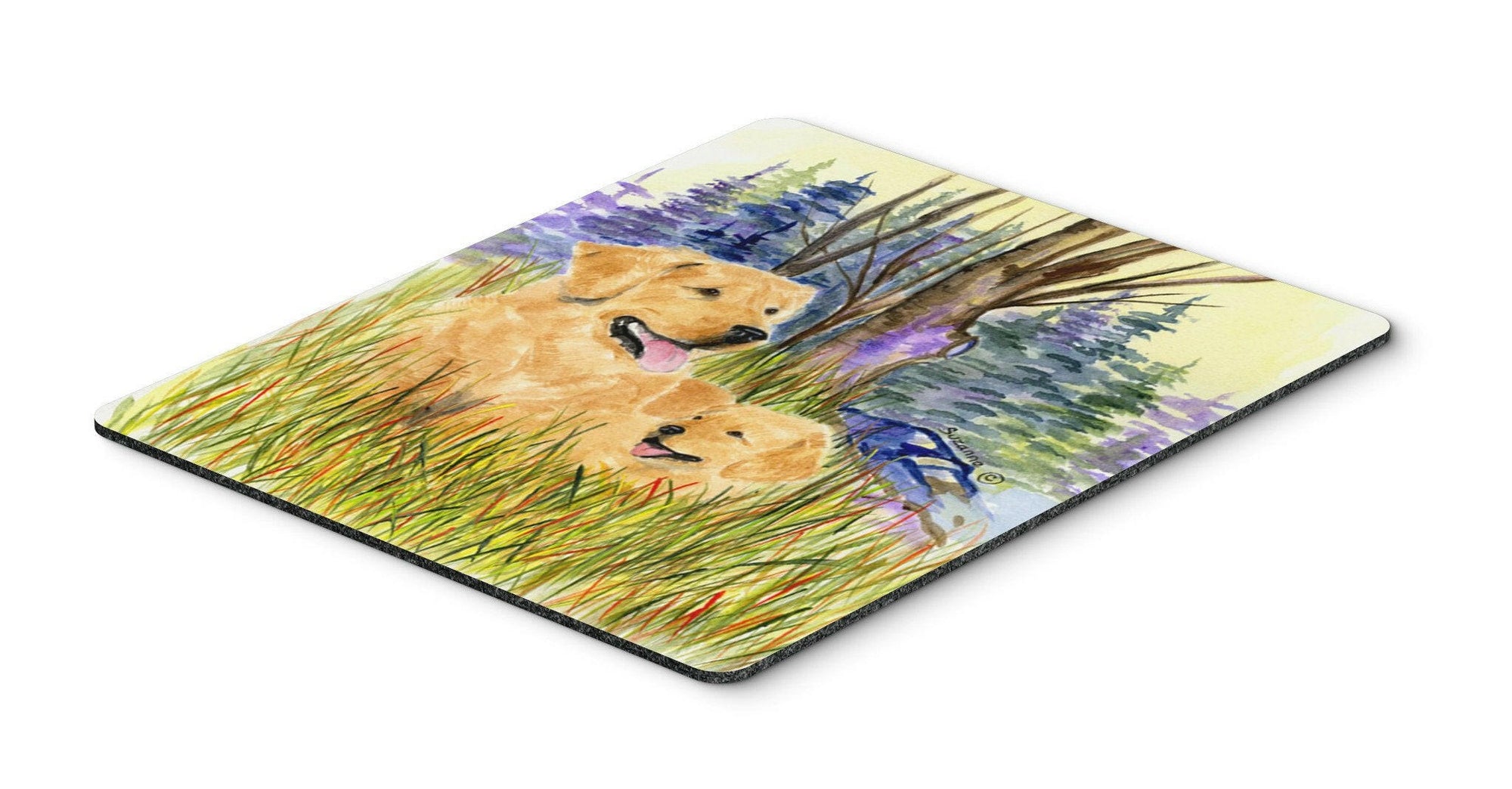 Golden Retriever Mouse Pad / Hot Pad / Trivet by Caroline's Treasures
