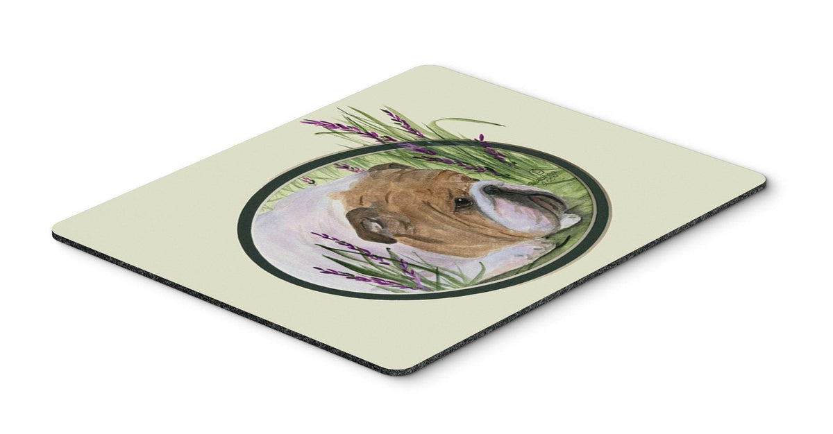 English Bulldog Mouse Pad / Hot Pad / Trivet by Caroline&#39;s Treasures