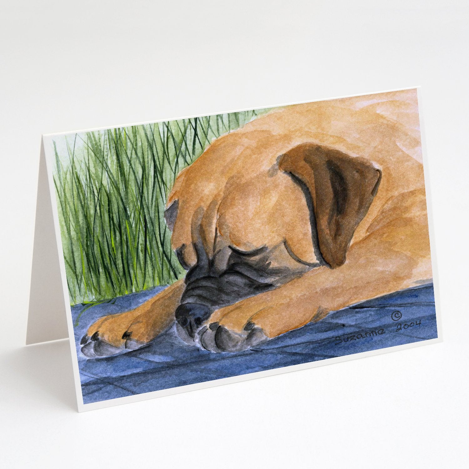 Buy this Bullmastiff Greeting Cards and Envelopes Pack of 8