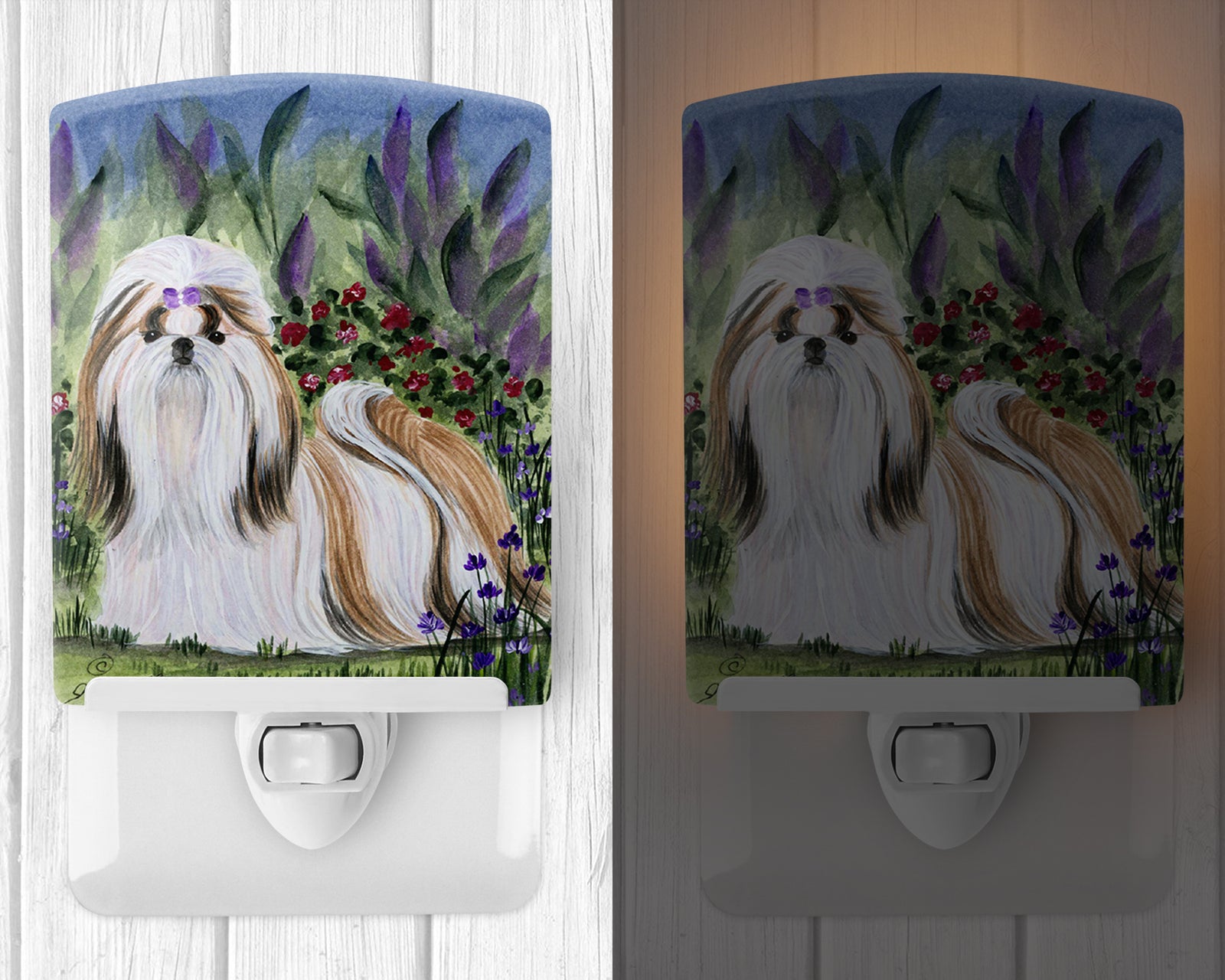 Caroline's Treasures Shih Tzu Ceramic Night Light SS8034CNL