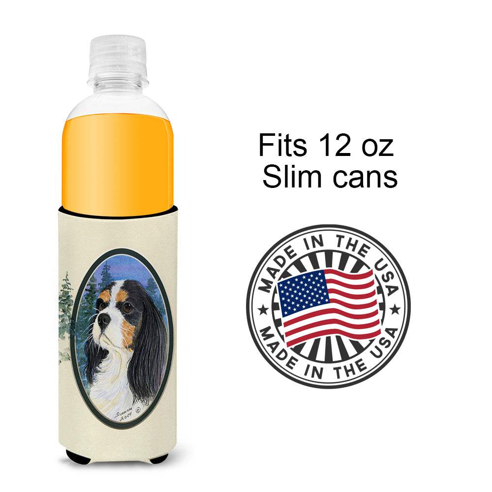 Cavalier Spaniel Ultra Beverage Insulators for slim cans SS8036MUK.